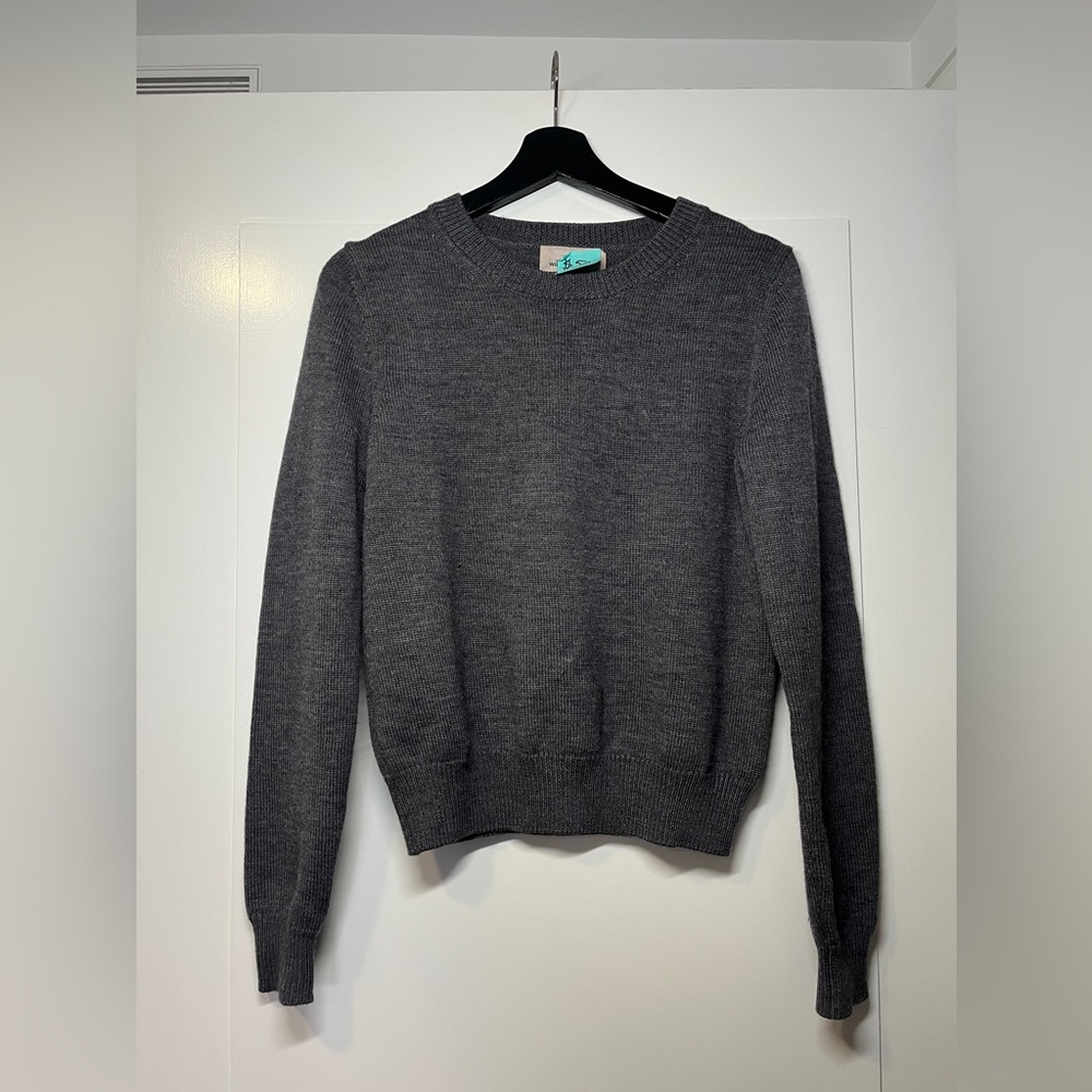 Gray Knit Sweater